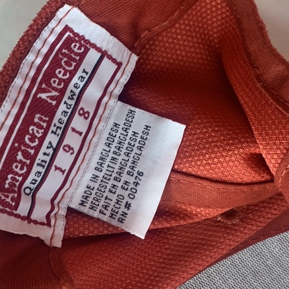 American Needle Burnt Orange New York Yankees Soft Fabric Baseball Hat - Picture 7 of 8